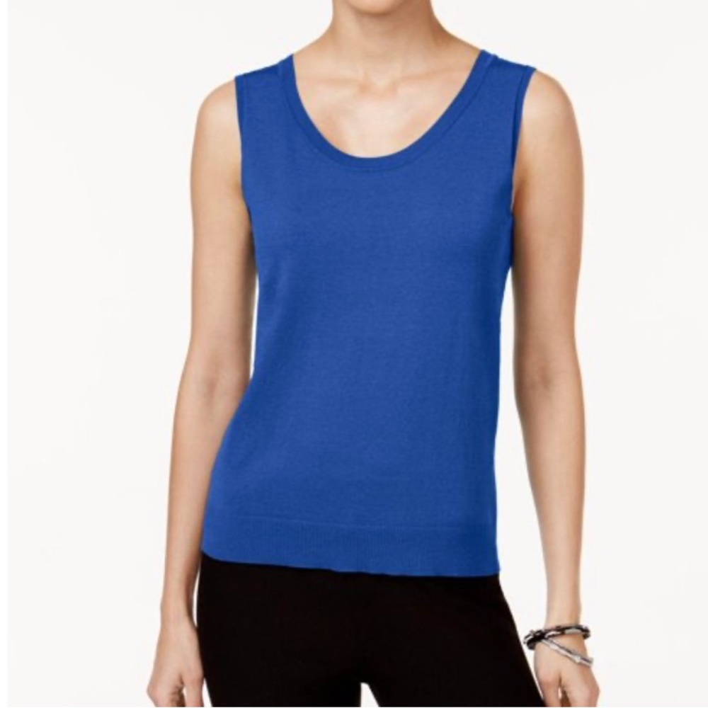 August Silk - Scoop-Neck Shell - Regular - XL